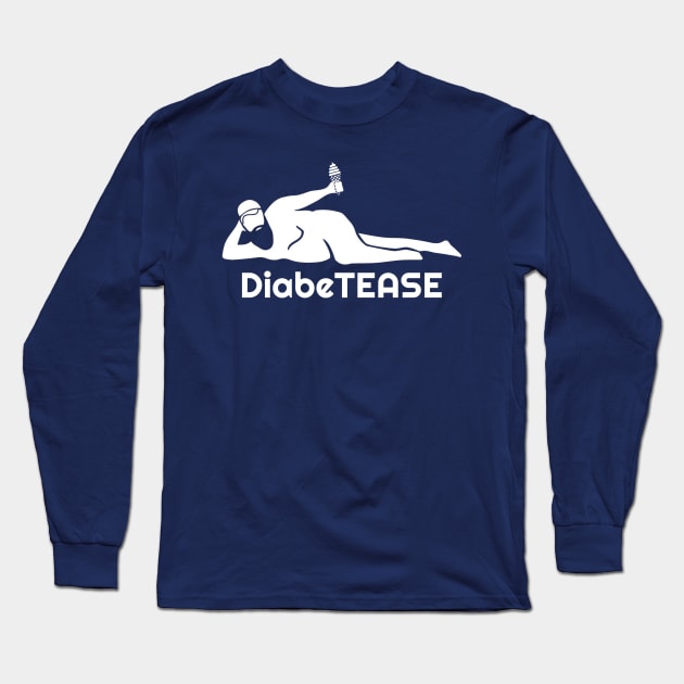 DiabeTEASE ✅ Long Sleeve T-Shirt by INLE Designs